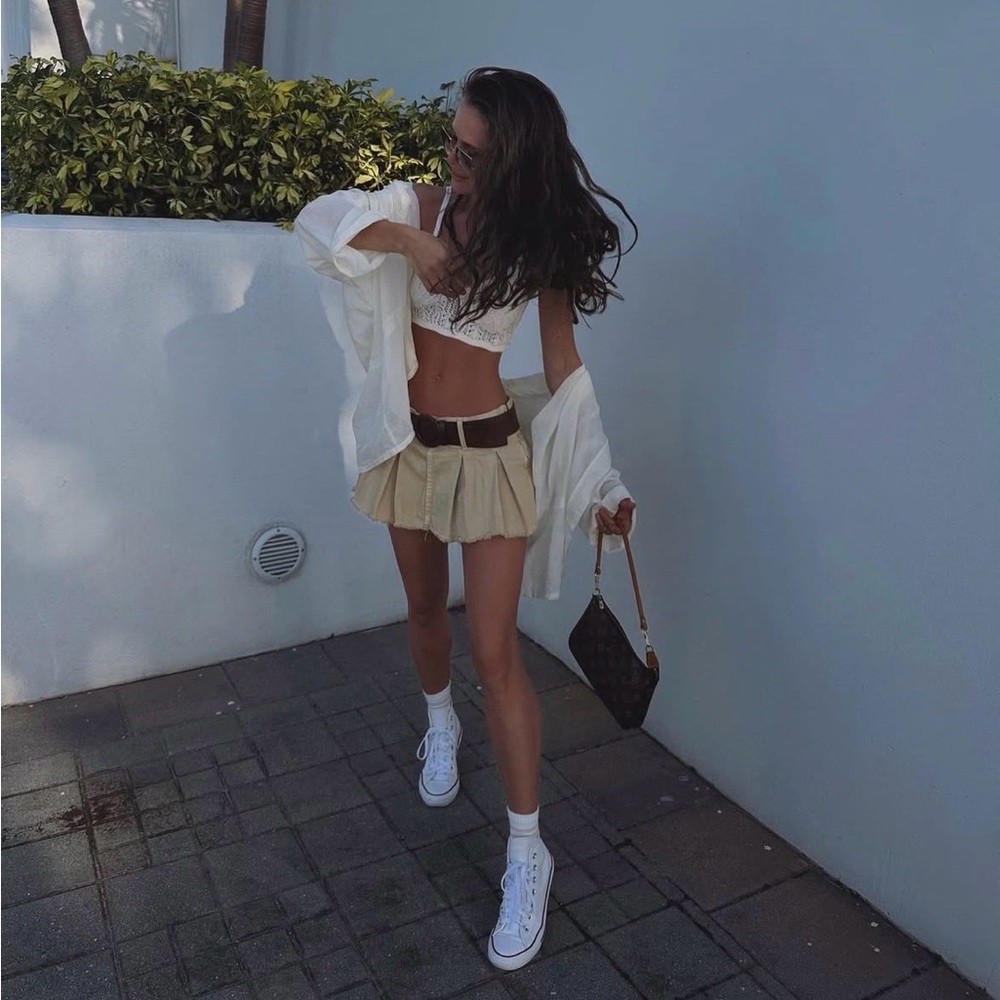 Free people Tan Women's Shorts